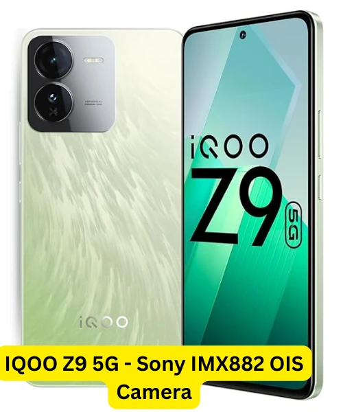 IQOO Z9 5G (Brushed Green, 8GB RAM, 128GB Storage)